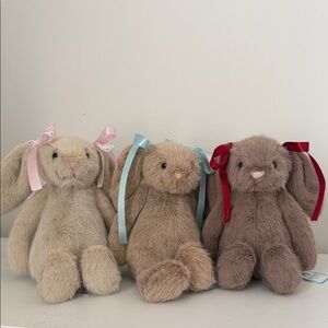 Jellycat Flufflet Bunny Trio